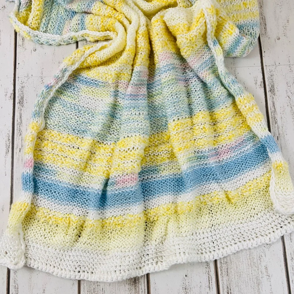 Handmade Baby Unisex Blanket Throw Afghan